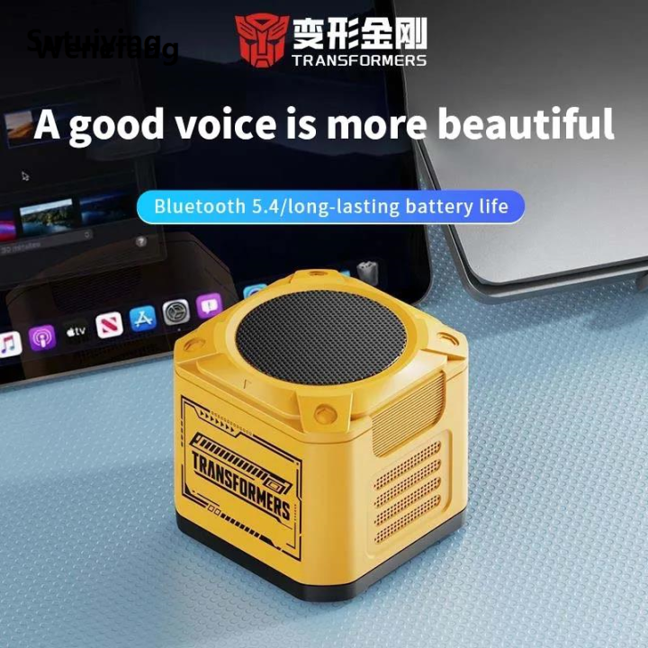 Wenefang Sutuiying TRANSFORMERS Speakers TF-Y13 Bumblebee Bluetooth Speaker Portable Fifty 2025 New percent discount Mini Subwoofer High Quality Stereo SoundBox Outdoor Home