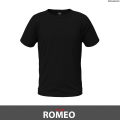 WeihonghunfeiFifty percent discount Romeo Black Crew Neck T-Shirt. 