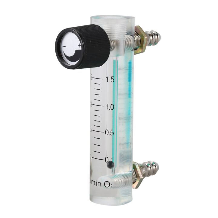 O2 Flow Control Valve 3X 0.1-1.5LPM 1.5L Oxygen Flow Meter Flowmeter with Control Valve for ...