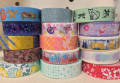 Random Designs Selected Japanese 5 Rolls Cute Washi Decorative Masking Tape Scrapbooking Tapes. 