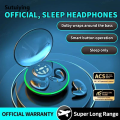 Sutuiying Sleep Bluetooth Headphones Noise Cancelling Painless Wireless Music Fashion High Quality Sports Tws 558B Thin Earbuds Digital Display. 