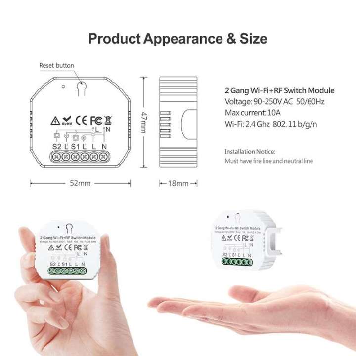 Tuya%20Mini%20Switch%202%20Channels%20Smart%20WiFi%20+%20RF433%20with%20Remote%20Control%20-%20Image%205