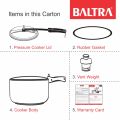 Baltra Fortune Stainless Steel Pressure Cooker,5L. 