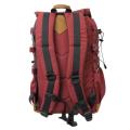 Maroon Flap Lock Backpack-Unisex. 