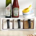 Seasoning Box Kitchen Storage Home Container Spice Rack. 