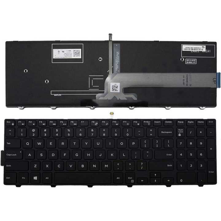 Laptop Dell LA/SP Teclado Laptop Keyboard For Dell Inspiron 15 3000 3541 3542 3543 3551 3558 3552 3559 5547 5548 5558 5555 5551 5758 5755 Keyboard For Laptop