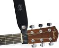 Levy’s Leathers Guitar Strap Adapter For Acoustic Guitar – Black – MM18CH-BLK. 