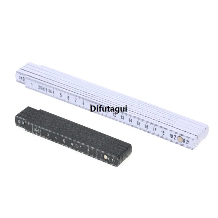 Difutagui 1M 2M Measuring Tool Slide Ten-Parts Fold Up Rulers Folding ...