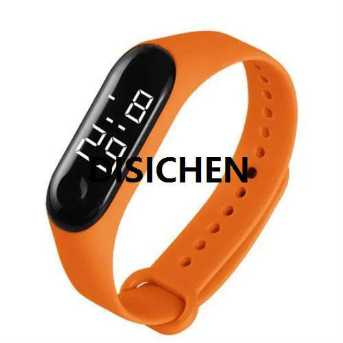 DISICHEN%20M3%20Led%20Watch%20Color%20Screen%20Smart%20Sports%20Bracelet%20Running%20Swimming%20Waterproof%20Touch%20Heart%20Rate%20Men's%20And%20Women's%20Silicone%20Watch%20Affordable%20-%20Image%204