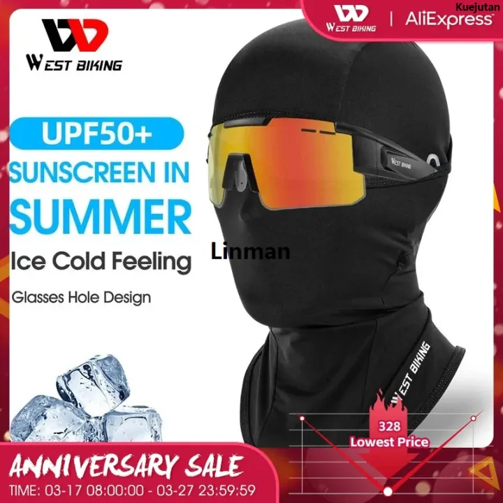 Linman%20Kuejutan2025%20WEST%20BIKING%20Ice%20Silk%20Cycling%20Headgear%20Summer%20Sunscreen%20Sp2025%20New%20ort%20Scarf%20Men%20Women%20Running%20Climbing%20Fishing%20Mask%20Anti-UV%20Balaclava%20Cap%20-%20Image%203