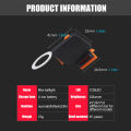 2025 NEW Heart Shape Bike Rear Light IPX64 Waterproof Bicycle Tail Light ultralight fashion Night Warning Flashlight. 
