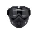 Motorcycle Bike Beon Mask Transparent. 