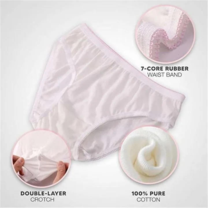 100%25%20Cotton%20Breathable%20Plus%20Size%20Womens%20Disposable%20Underwear%20/%20Maternity%20Panties%20-%20Image%203