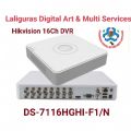 Hikvision 16 Channel 1080p Mini 1U Lite H.264 DVR. 