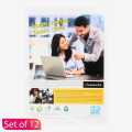 Classmate Go Green Girl Printed Note Book A4- Copy 294X206MM Set Of 12. 