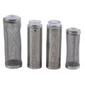 New Cylinder Aquarium Inflow Inlet Filter Useful Durable Inflow Inlet Protect Caps 12mm/16mm Stainless Steel Water Inlet Case Filter Mesh for Fish Tank. 