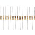 1/2W 0.5W Carbon Film Resistor Assortment set Resistors Kit colored ring resistance Assorted package 1 ohm-10M ohm, 1 ohm-3M ohm. 