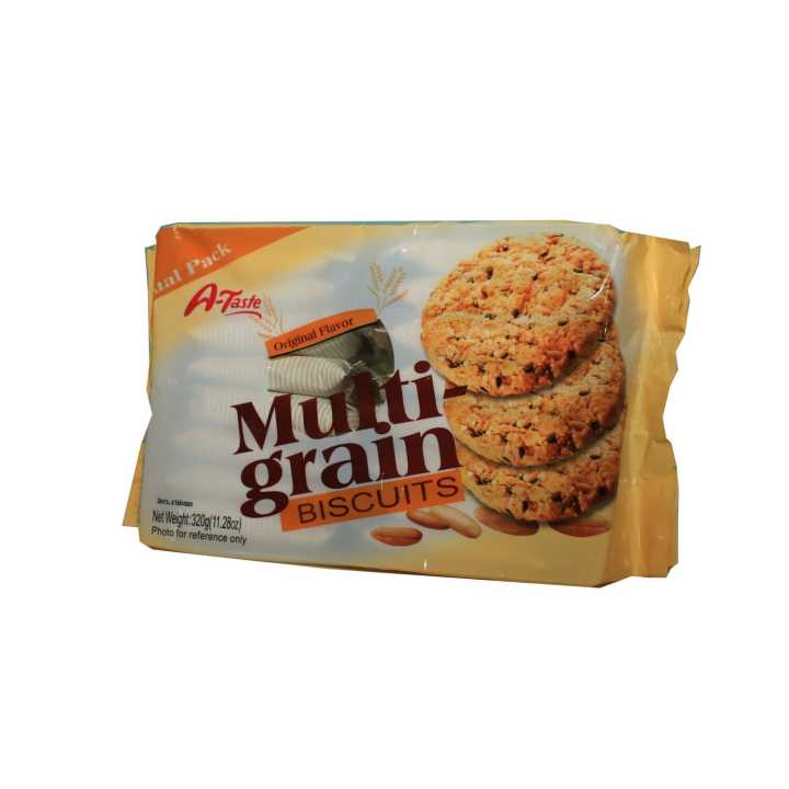A-Taste Multi-grain Biscuits 320 gm