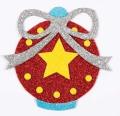 10 pcs A4 Glitter Foam Sheet Sparkles Red Color, for Art & Craft, Decoration, Gift Wrapping, Scrapbooking, Craft Project, Etc. 