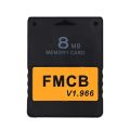 v1.966 FreeMcBoot 8MB/16MB/32MB/64MB Memory Card Hard Disk Boot Program Card for PS2 FMCB Version 1.966 Game Console. 