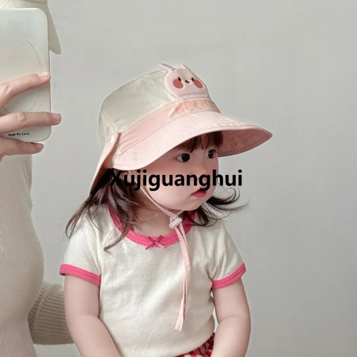 Xujiguanghui%20Casual%20Wide%20Brim%20Peaked%20Cap%20Cartoon%20Animals%20Breathable%20Baby%20Sun%20Protection%20Hat%20Streetwear%20Quick%20Dry%20Children%20Fishman%20Hat%20Boys%20-%20Image%202