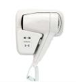 Hotel Wall-Mounted 1200-Watt Hair Dryer. 