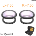 WeihonghunfeiHigh Quality Magnetic Eyeglass Frame for Quest 3 Prescription Lenses Anti Blue Myopia Lens VR Glasses Optics Lens Replacement Accessories. 