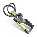 Alloy Metal Bottle Opener Design Car Key High-end Chain Keychain with Two Key Ring- Bottle Openers |. 