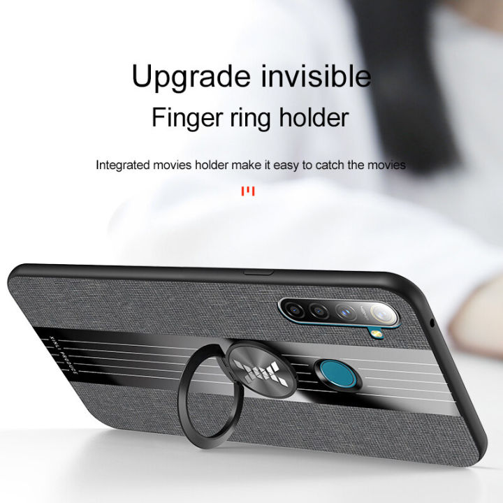 Lenuo%20For%20Realme%205%20Pro%20Case%20Luxury%20Bracket%20Ring%20Phone%20Case%20Soft%20TPU%20Leather%20Back%20Cover%20-%20Image%203