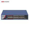 Hikvsion DS-3E0524-E(B) (24 port Gigabit switch). 