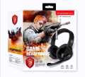 GM-001 AKZ Gaming Headphones With Mic Stereo Game Headset 3.5MM Wired Headband DTS Headphones:X V2.0 360 Vibration Sound. 