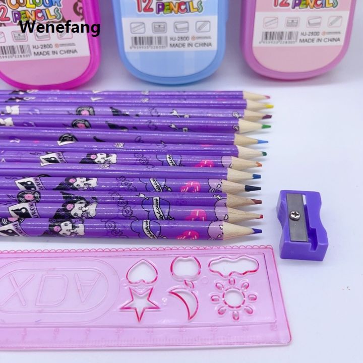 Wenefang%20Sanrio%20Cinnamoroll%20Colored%20Pencils%20Set%20Anime%20Cartoon%20Kuromi%20Hello%202025%20Kitty%20Patterns%20Natural%20Wood%20Colored%20Pencils%20Drawing%20Pencils%20-%20Image%205