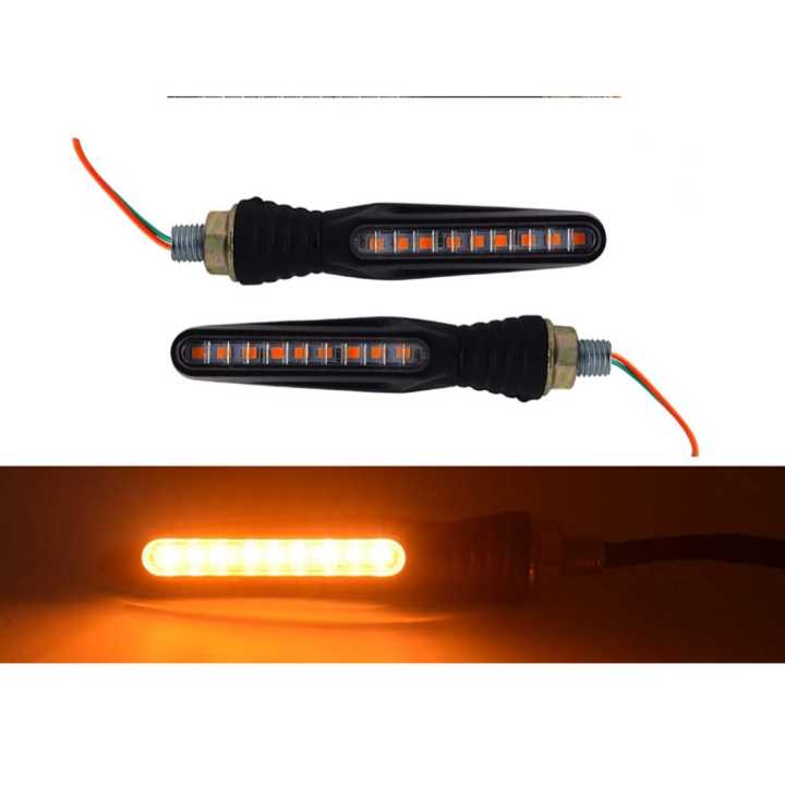 Motorcycle Turn Signals Lights 12V Universal Motorbike Turn Signal Indicator Blinker