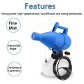 4.5L ULV Cold Fogging Electric Water Sprayer Portable Garden Fogger Machine Atomizer for Home, Office, Lawn (Blue). 