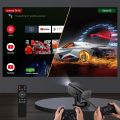 HY320 Mini Andorid Portable Projector with Gaming Console 2 in 1 Gaming Projector 1080P Smart Projector FHD 4K Supported with WiFi 6, Home Theater Outdoor Video Projector. 