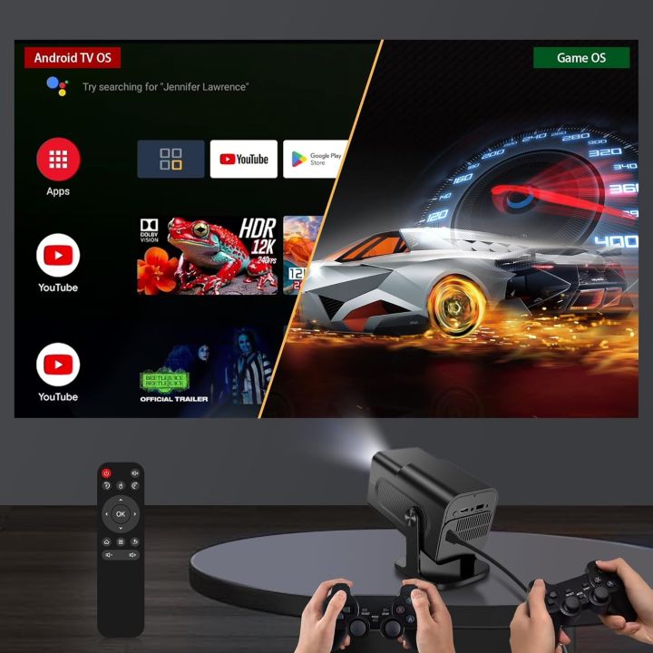 HY320%20Mini%20Andorid%20Portable%20Projector%20with%20Gaming%20Console%202%20in%201%20Gaming%20Projector%201080P%20Smart%20Projector%20FHD%204K%20Supported%20with%20WiFi%206,%20Home%20Theater%20Outdoor%20Video%20Projector%20-%20Image%202