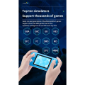 3.5Inch Retro Game Console 8G 6800 Games Portable Game Console Blue. 