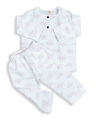 Kokroma Three Layers Unisex Mulmul Pyjama Set Multi-Colored (6months-6yrs) 200g. 