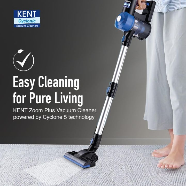 KENT%20Zoom%20Plus%20Cordless%20Vacuum%20Cleaner%20150%20Watt%20With%20%20Multi%20Nozzle%20Operation%20&%20%20Cyclone5%20Technology%20%20(Blue,%20Black)%20-%20Image%203