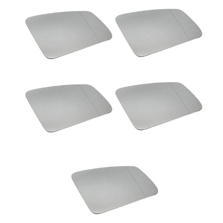 fasdaga 5X Car Door Side Heated Wing Antifog Heated Rearview Mirror Glass for - S/C/E-Class W212 W204 W211(Right )