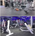 Rubber Floor Mat 4 Pcs Set Multi Color Soundproof Mat Thickness 15Mm | Heavy Duty Rubber Mats For Gym Floors Garage Home (50 X 50 X 1.5 Cm). 