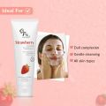 Fix Derma Strawberry Face Wash 75g  For Normal to Dry Skin  with Vitamin E & Strawberry Extract. 