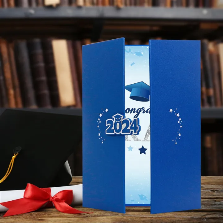 2024%20Graduation%20Guest%20Book%20Alternative,%20Class%20of%202024%20Graduation%20Party%20Decorations,%20Graduation%20Easy%20to%20Use%20Blue%20-%20Image%205