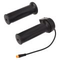 Universal 22mm Handlebar Electric Bike Throttle ABS Waterproof Joint Throttle Grips Black Accelerator Handle Motorcycle Conversion. 