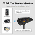 Wireless Bluetooth Helmet Intercom-Freed Conn FG. 