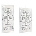 Vacuum Sealer Bags 8pcs Hanging Design for Clothes, Suits, Jackets-Wardrobe Organizer with Storage Capacity. 