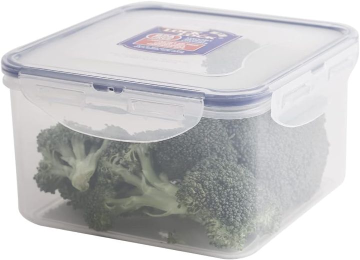 LocknLock Rectangular 100% Airtight Liquid Tight Square Short Container 1.2L