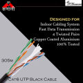 MP Cat6 UTP CCA Cable - 305m Black. 