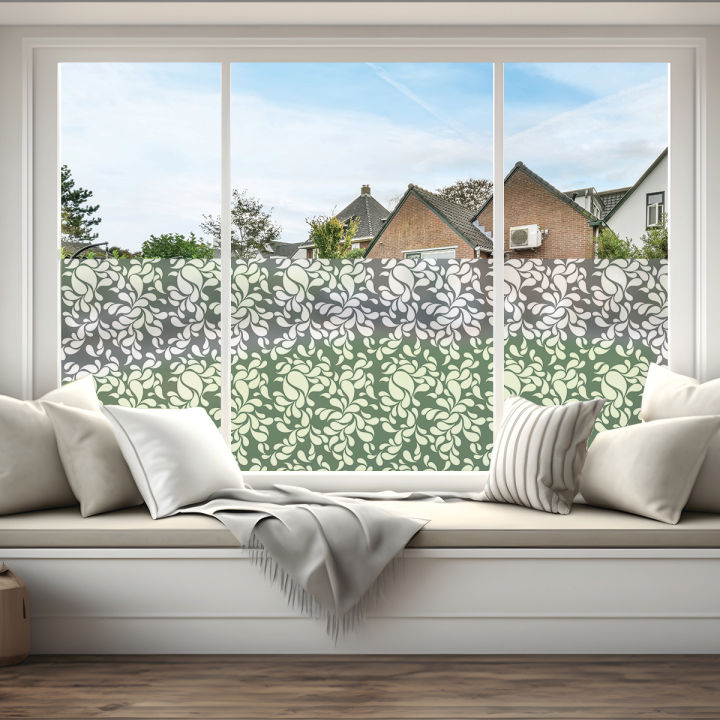 Artsy Home Blackout and Privacy Sticker for Window Petals 1 meter x ...