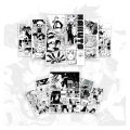 Anime Manga Posters Bigger Than A4 One Piece Naruto And Many More Monkey D Luffy Strawhat Crew Manga Panel Background Poster Set Of 10 For Decor And Gift. 